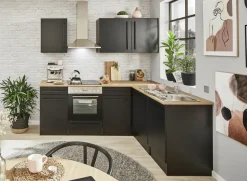 Bloc cuisine avec électroménager JAZZ 8 220 angle