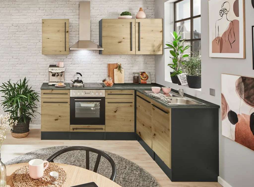 Bega BBK Meubles De Cuisine Jazz|Cuisines Équipées<Bloc cuisine avec électroménager JAZZ 8 (cuisine d'angle) II