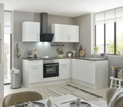 Bega BBK Cuisines Équipées|Afficher Blocs Cuisine<Bloc cuisine avec électroménager HASTINGS (cuisine d'angle) I
