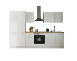 Bega BBK Cuisines Équipées|Afficher Blocs Cuisine<Bloc cuisine avec électroménager CORNWALL (bloc cuisine-lave-vaisselle-réfrigérateur-armoire coulissante) I