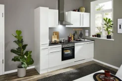 Bloc cuisine avec électroménager JAZZ 8 (bloc cuisine-armoire coulissante) I