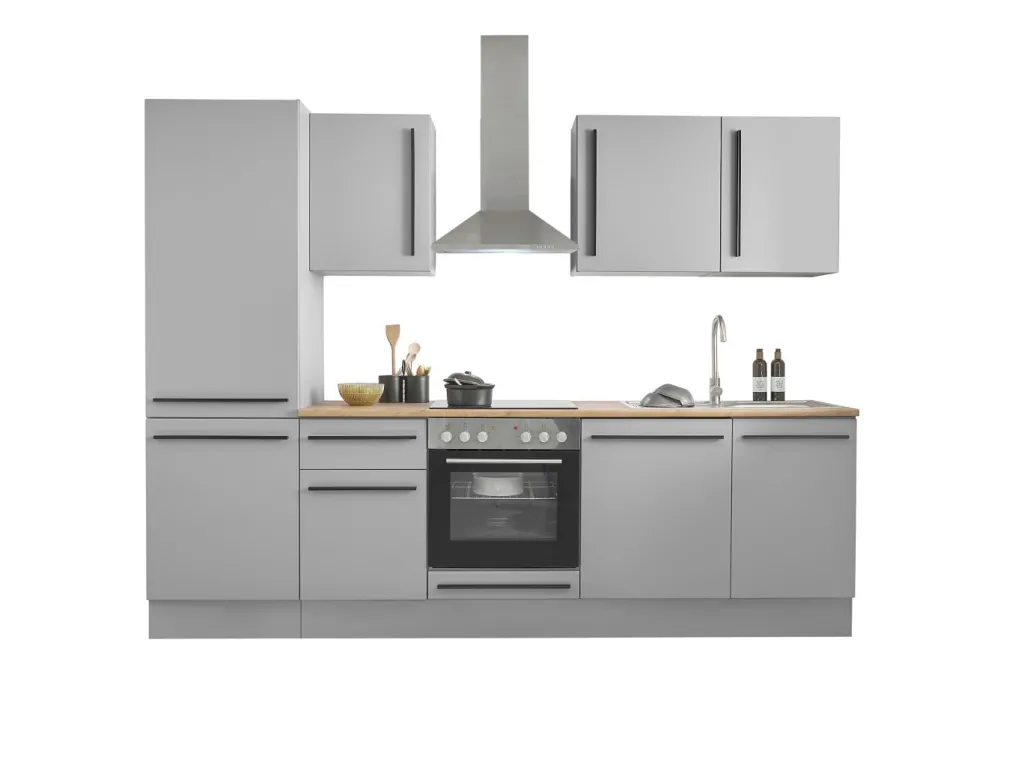 Bega BBK Cuisines Équipées|Afficher Blocs Cuisine<Bloc cuisine avec électroménager MANCHESTER (bloc cuisine avec réfrigérateur) I