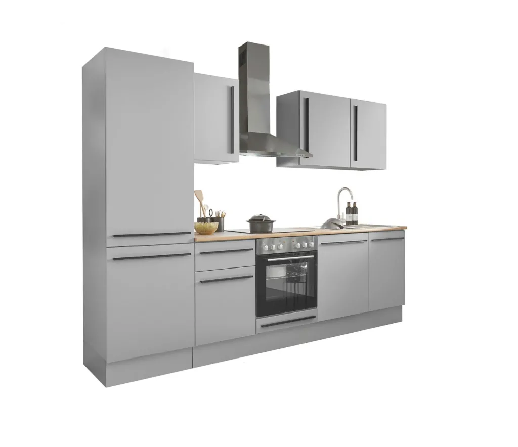 Bega BBK Cuisines Équipées|Afficher Blocs Cuisine<Bloc cuisine avec électroménager MANCHESTER (bloc cuisine avec réfrigérateur) I