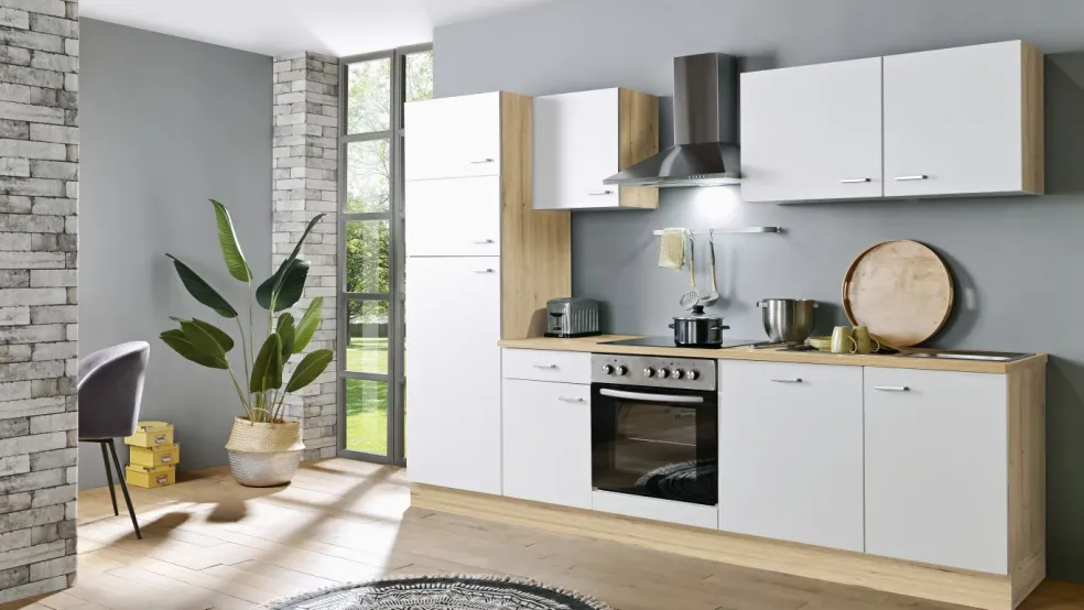 Bloc cuisine avec électroménager KARLSBURG