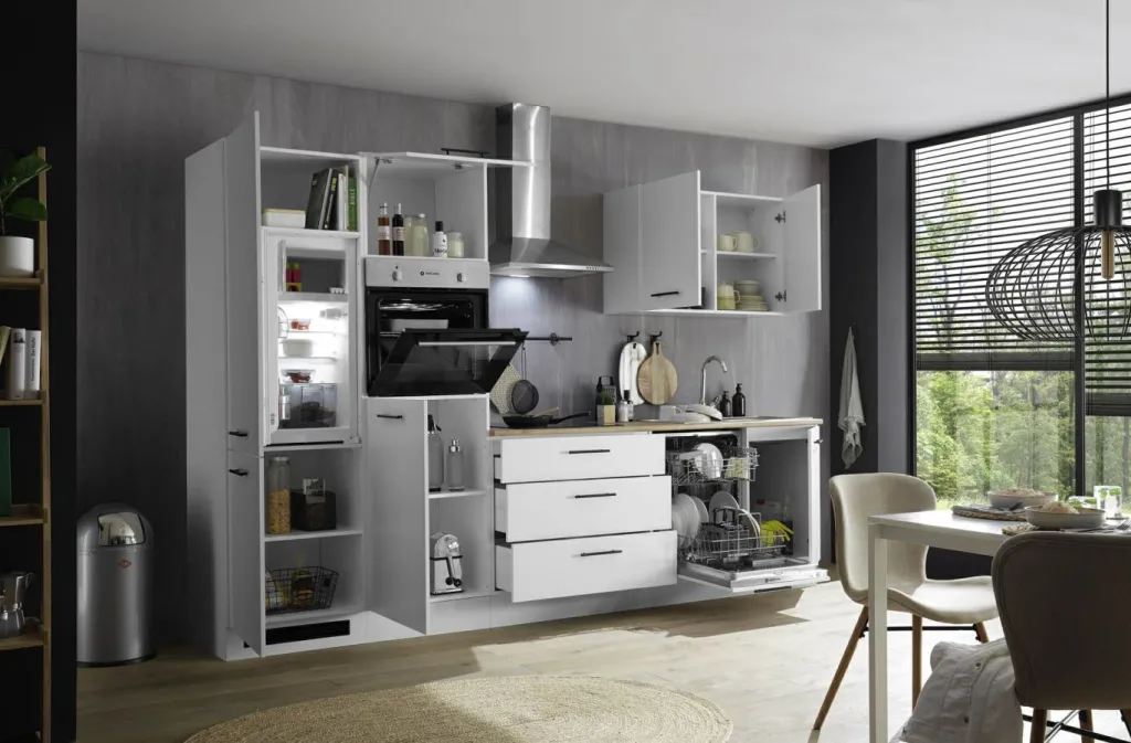 Bega BBK Cuisines Équipées|Afficher Blocs Cuisine<Bloc cuisine avec électroménager TIROL