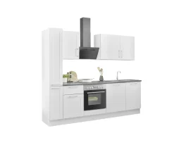 Bega BBK Cuisines Équipées|Afficher Blocs Cuisine<Bloc cuisine avec électroménager HASTINGS (bloc cuisine - armoire coulissante) I