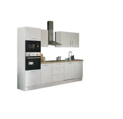 Bega BBK Cuisines Équipées|Afficher Blocs Cuisine<Bloc cuisine avec électroménager CORNWALL (bloc cuisine-four-micro-ondes) III