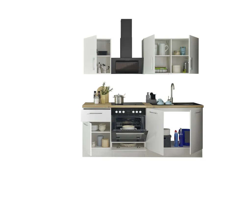 Bega BBK Cuisines Équipées|Afficher Blocs Cuisine<Bloc cuisine avec électroménager CORNWALL (bloc) I