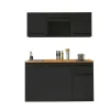 Bloc cuisine JAZZ SINGLE Z 160 BLACK