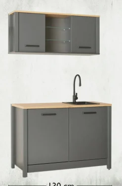 Inter Link Cuisines Sans Appareils|Afficher Blocs Cuisine<Bloc cuisine sans électroménager 1 ROTTERDAM