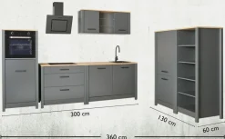 Bloc cuisine sans électroménager 8 ROTTERDAM