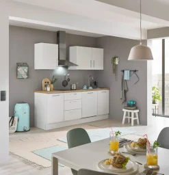 Bega BBK Cuisines Sans Appareils|Afficher Blocs Cuisine<Bloc cuisine TURIN ZB 220 white