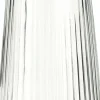 Bocal en verre rainuré 1000ML KITCHEN MARKET