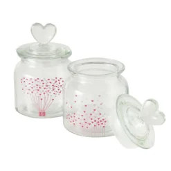 Boltze Boîtes De Rangement<Bonbonnière en verre avec couvercle SHERINE