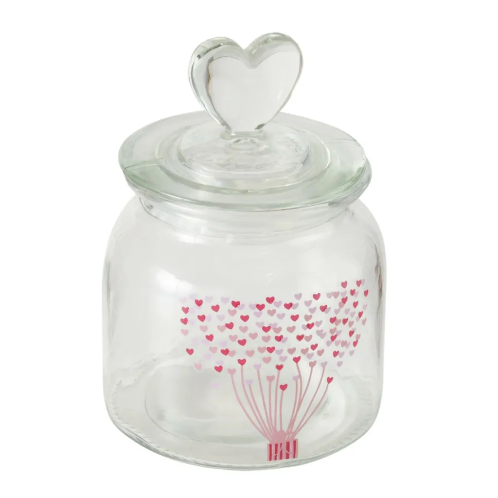 Boltze Boîtes De Rangement<Bonbonnière en verre avec couvercle SHERINE