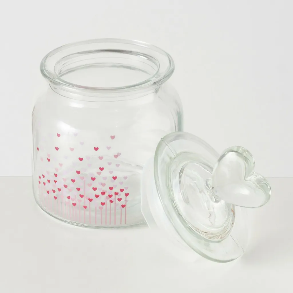 Boltze Boîtes De Rangement<Bonbonnière en verre avec couvercle SHERINE