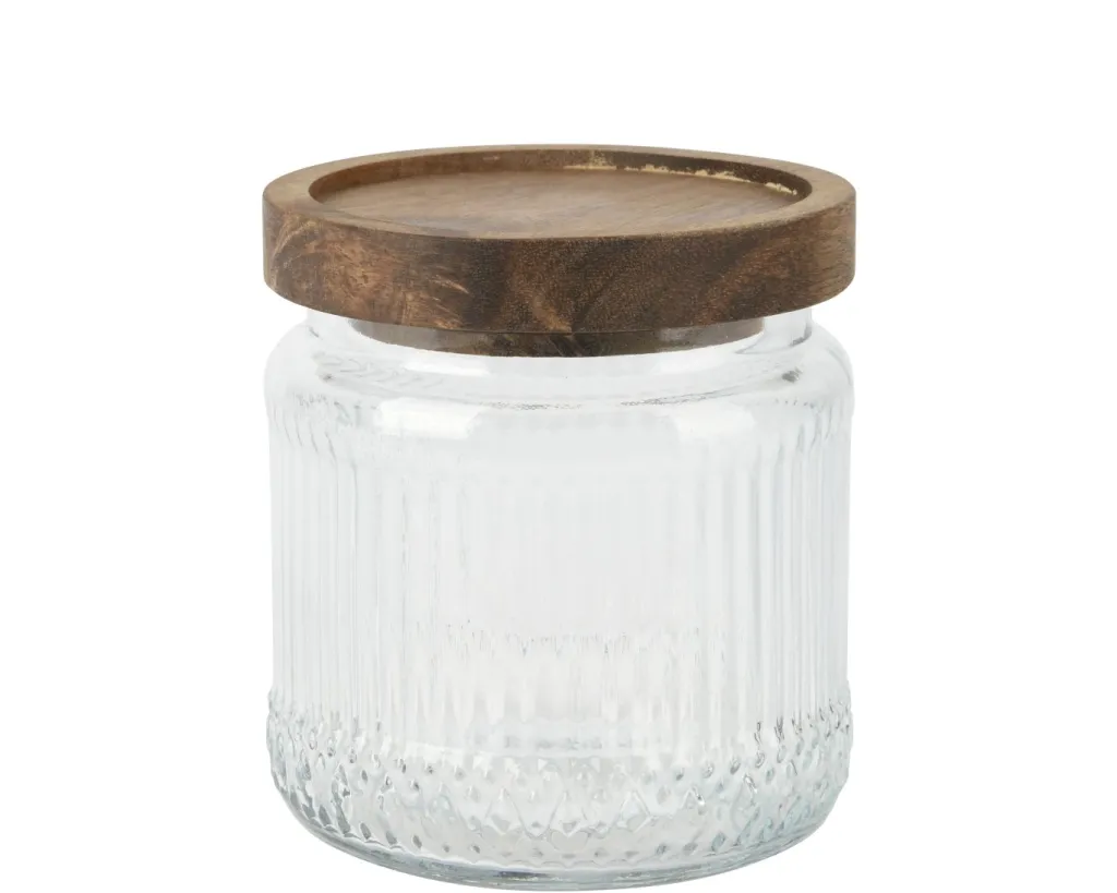 Kaemingk Boîtes De Rangement<Bonbonnière en verre avec couvercle KITCHEN