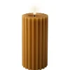 Bougie LED en cire véritable STRIPE