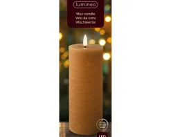 Kaemingk Bougies<Bougie LED en cire véritable RUSTIK
