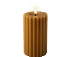 Kaemingk Bougies<Bougie LED en cire véritable STRIPE