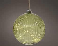 Kaemingk Objets Décoratifs<Boule en verre LED 20cm HERBST