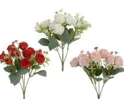 Bouquet de roses artificielles FLOWERS