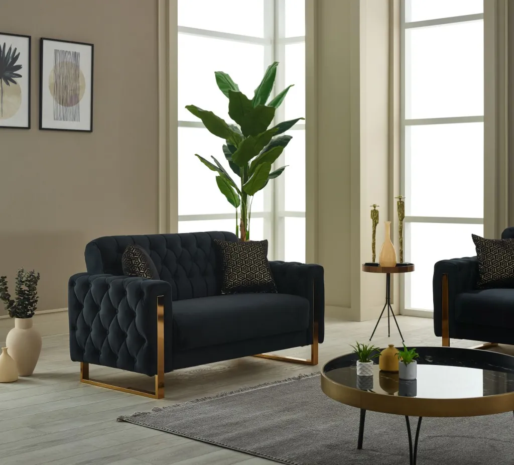 Seher-Bomis Canapés 2 Places|Salon Rembourré<Canapé 2 places CRYSTAL