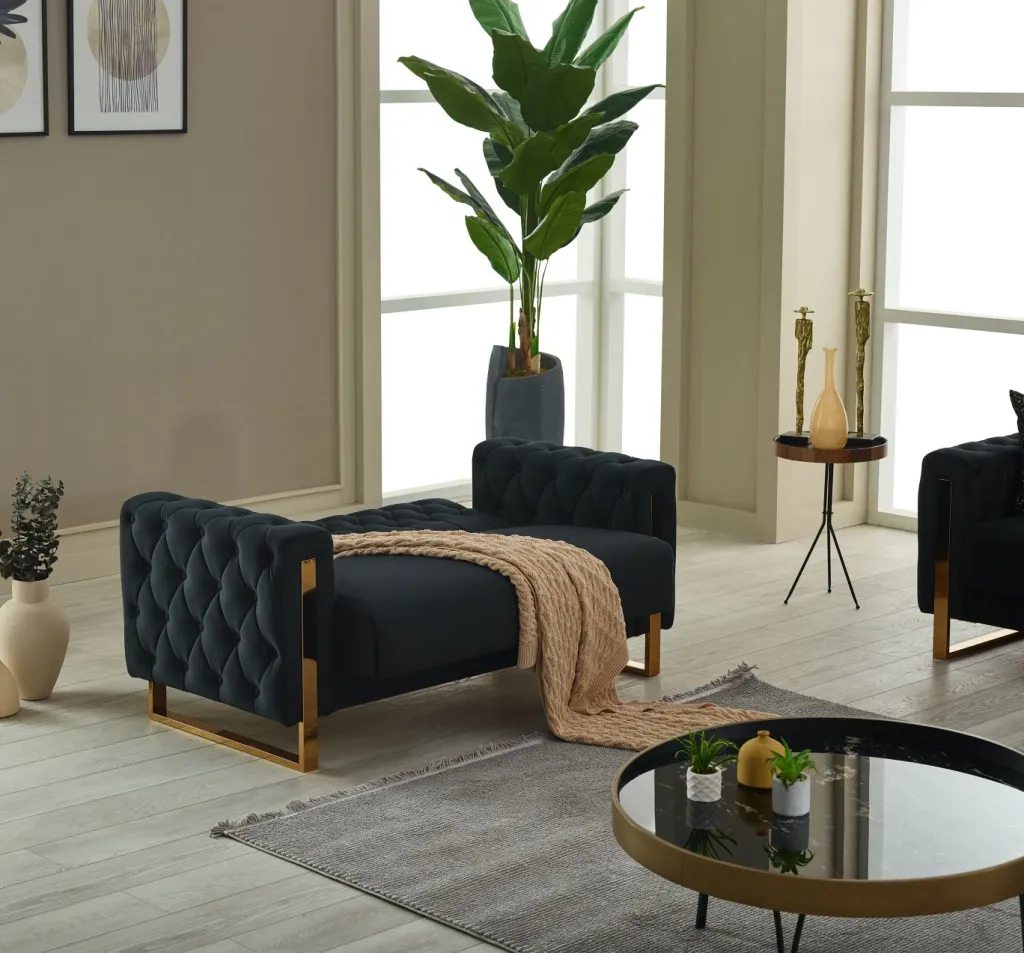 Seher-Bomis Canapés 2 Places|Salon Rembourré<Canapé 2 places CRYSTAL
