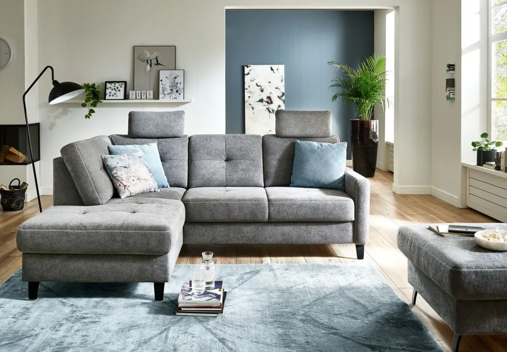 Steinpol Sit&More Canapés D'Angle<Canapé d'angle convertible VARESE