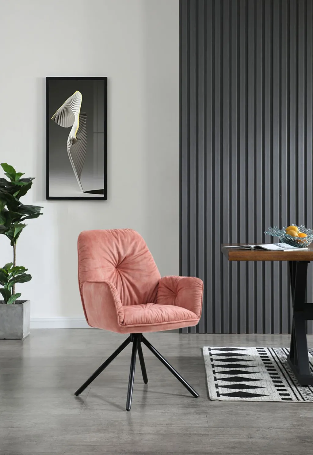 Salesfever Chaises Rembourrées|Chaises À Accoudoirs<Chaise DUMAI