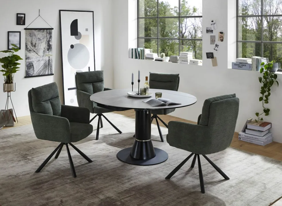 Chaise avec fonction pivotante SOFIA