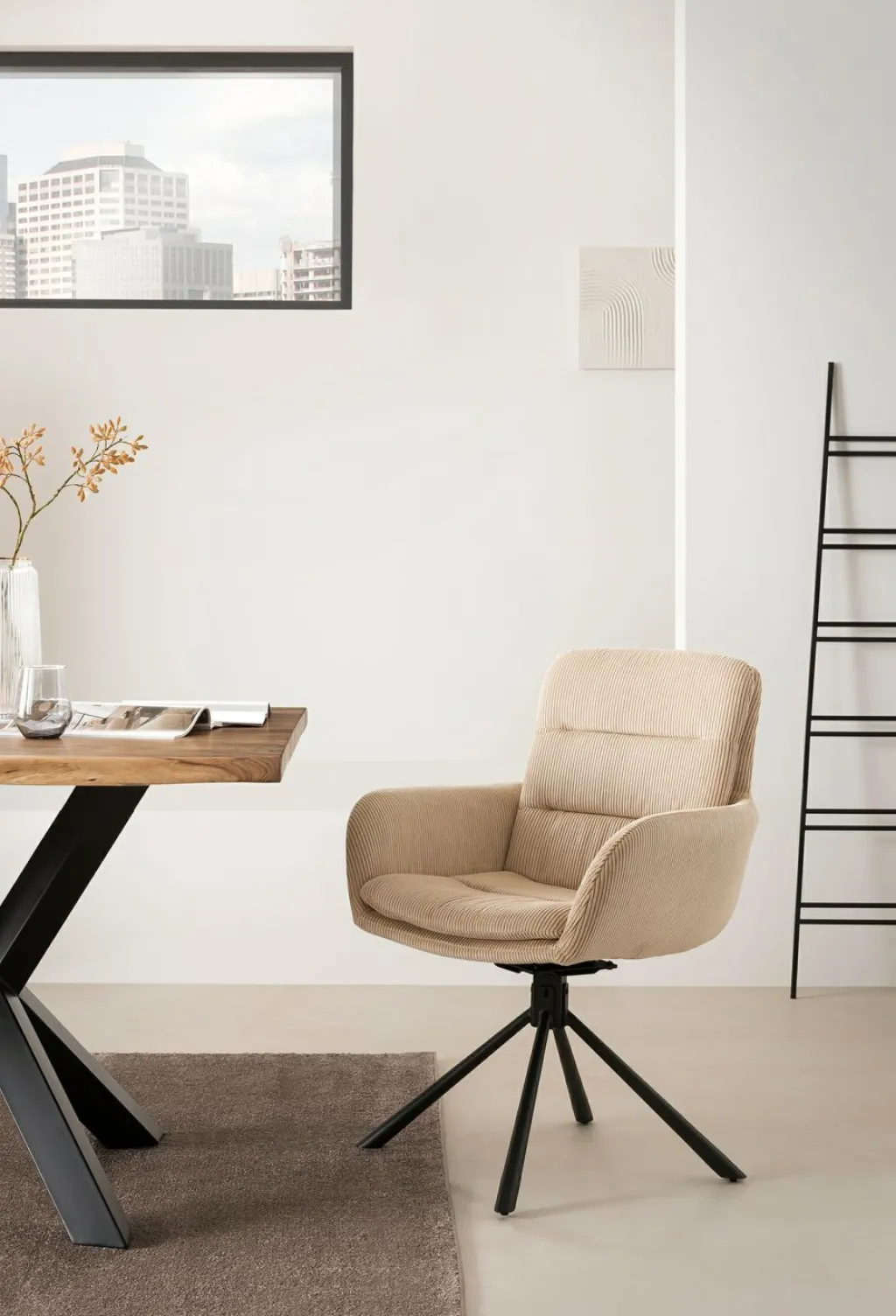 Salesfever Chaises À Accoudoirs|Chaises 4 Pieds<Chaise BATUR