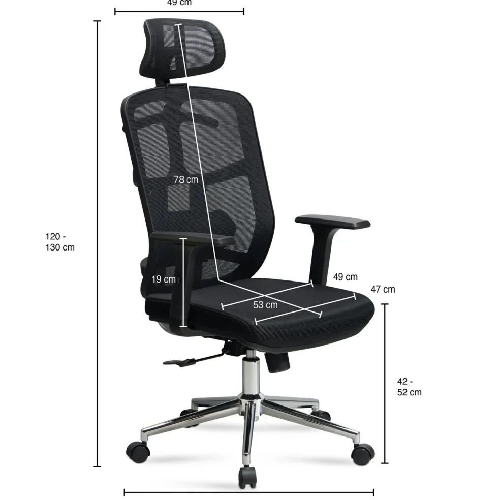 Chaise de bureau ANSE-D'HAINAULT
