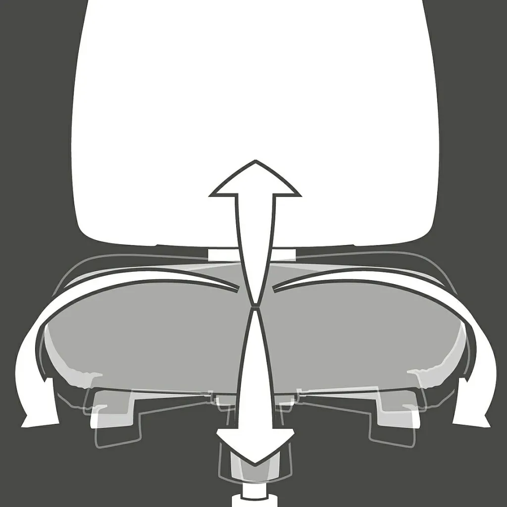 Topstar Chaises De Bureau<Chaise de bureau pivotante SITNESS BASIC 300