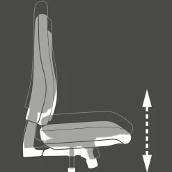 Topstar Chaises De Bureau<Chaise de bureau pivotante LINEA 45