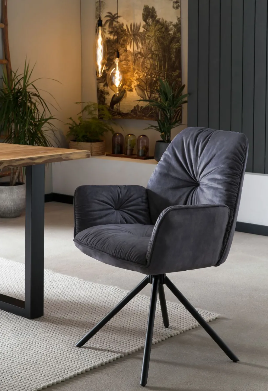 Salesfever Chaises Rembourrées|Chaises À Accoudoirs<Chaise DUMAI