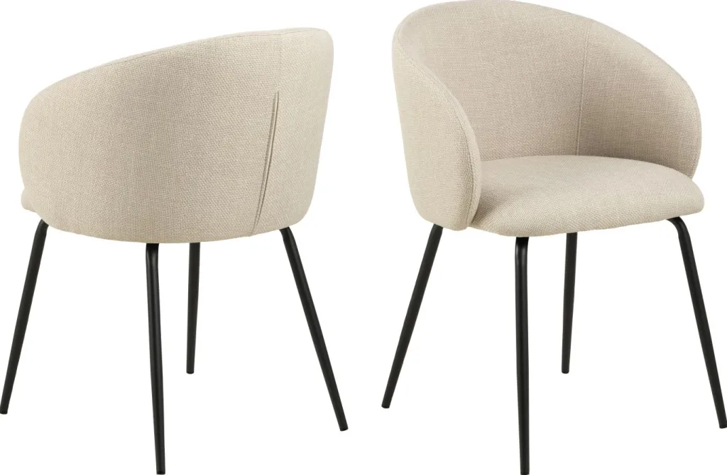 Actona Chaises Rembourrées|Chaises À Accoudoirs<Chaise ELEANOR