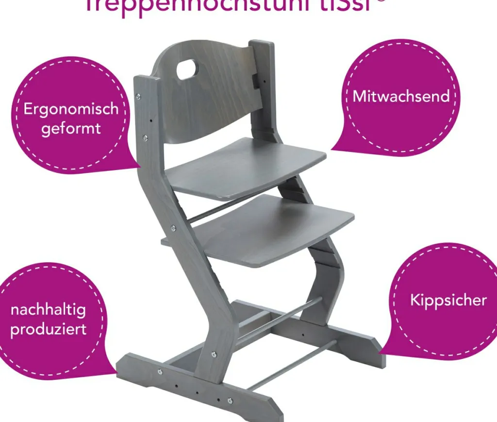 Tissi Chaises Hautes<Chaise haute évolutive 100091/100094