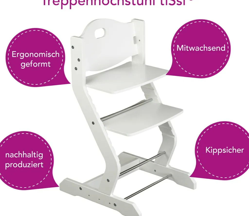 Tissi Chaises Hautes<Chaise haute évolutive 100002/100004