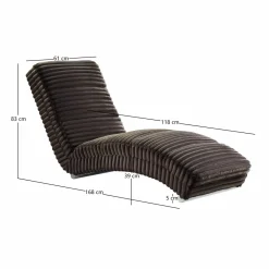 Salesfever Chaises Longues De Relaxation<Chaise longue 367643