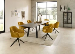 Stolkom Chaises Rembourrées|Chaises À Accoudoirs<Chaise pivotante EMMA