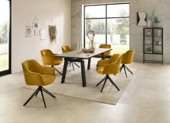 Stolkom Chaises Rembourrées|Chaises À Accoudoirs<Chaise pivotante EMMA