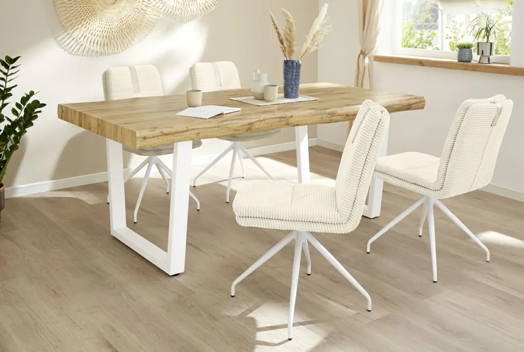 Pro.Com Chaises Rembourrées|Chaises 4 Pieds<Chaise pivotante MANDAL