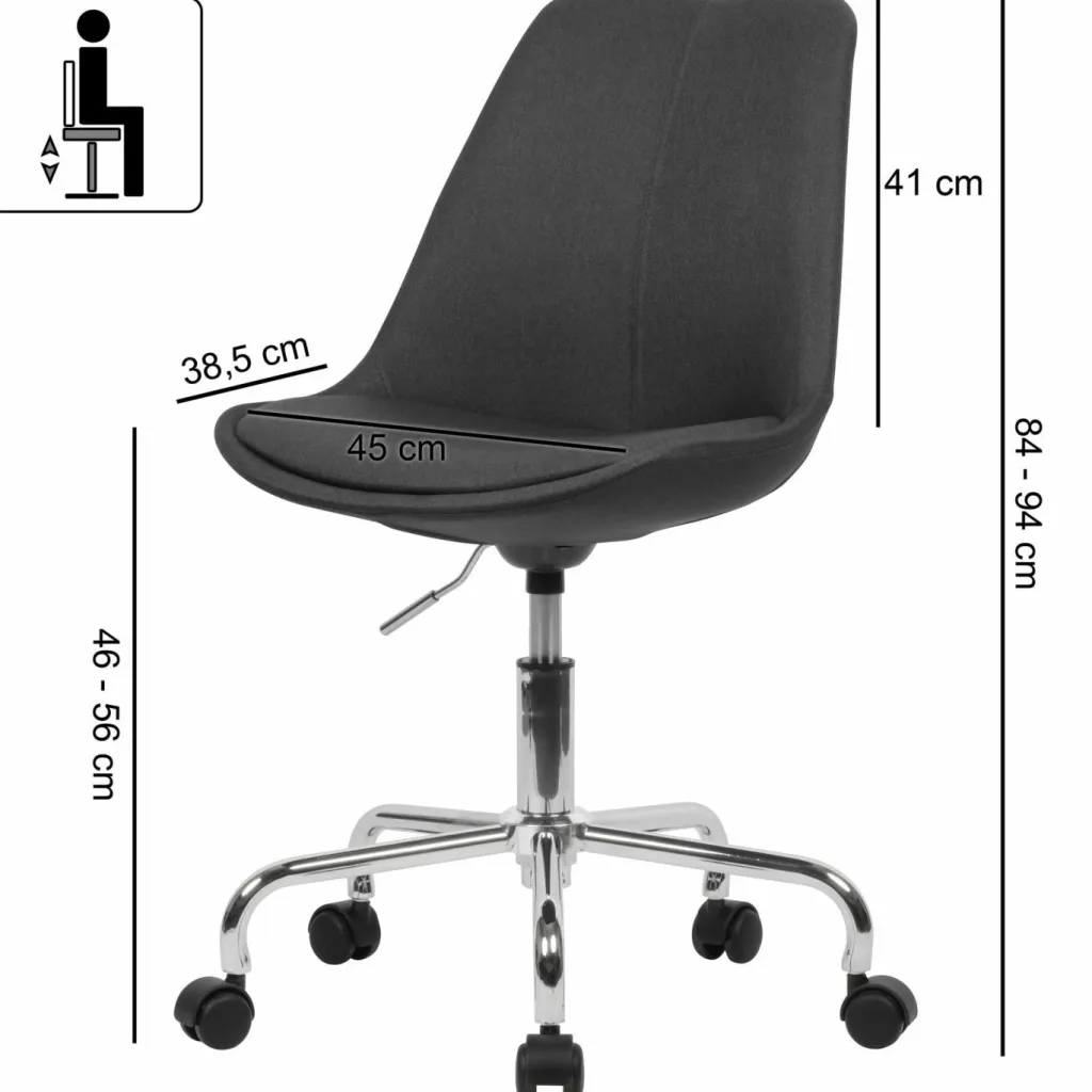 Skyport Chaises De Bureau<Chaise pivotante NAM TOK KLONG YAIKI