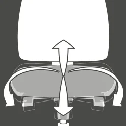 Topstar Chaises De Bureau<Chaise pivotante SITNESS PROFI 200