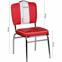 Skyport Chaises Rembourrées|Chaises 4 Pieds<Chaise TUMBES
