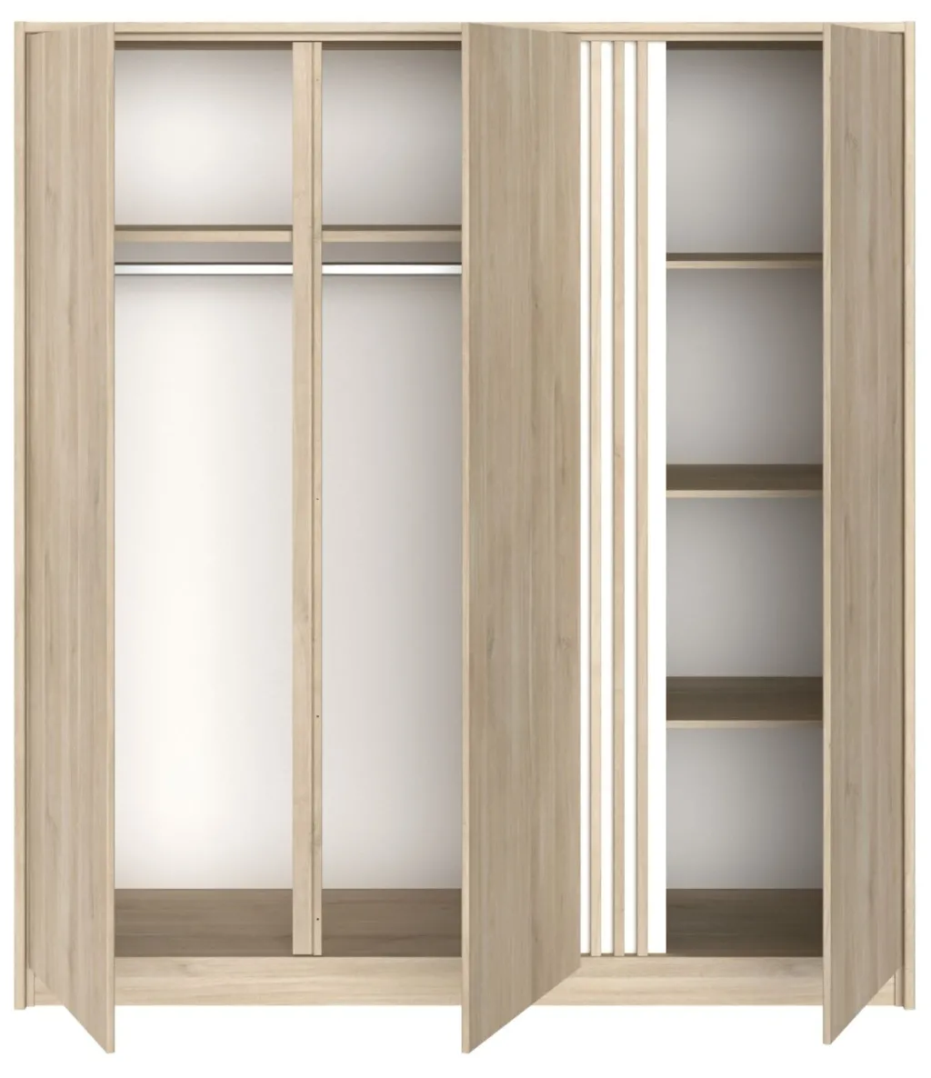 Parisot Chambres Complète<Chambre à coucher 3 éléments MIAMI 27