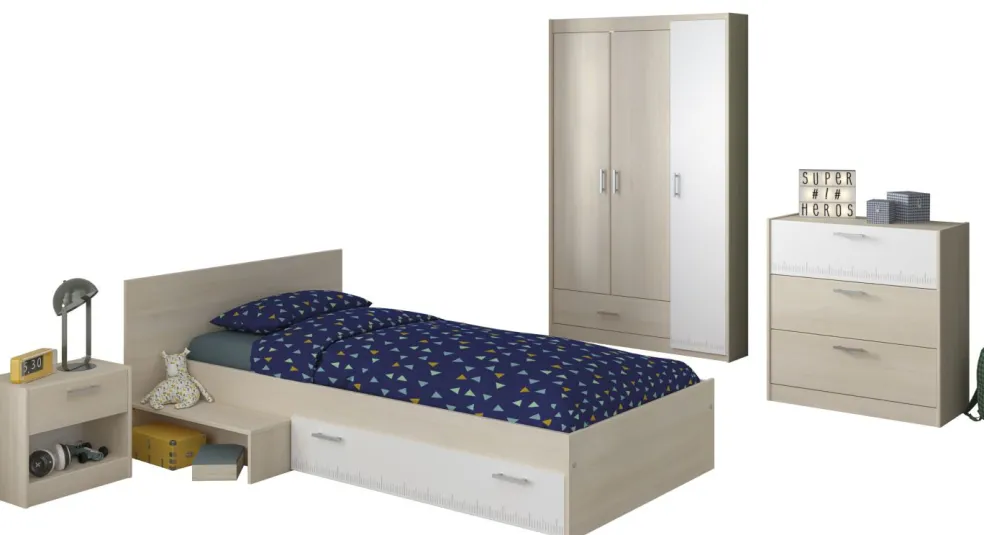 Chambre d'ado CHARLY 12
