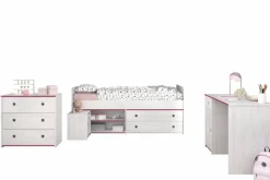 Enfant Parisot Chambres D'Enfant Completes<Chambre enfant 4 éléments SMOOZY 37b