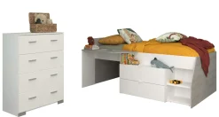 Enfant Parisot Chambres D'Enfant Completes<Chambre junior 2 éléments MILKY 16